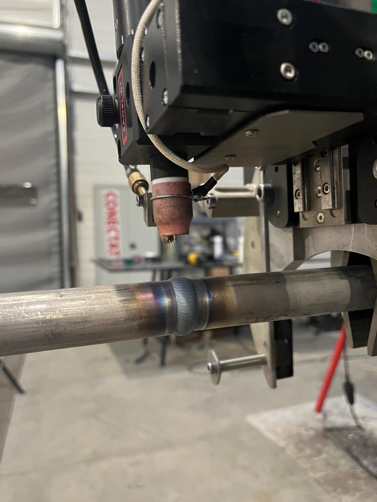 Burner mounted on a boiler